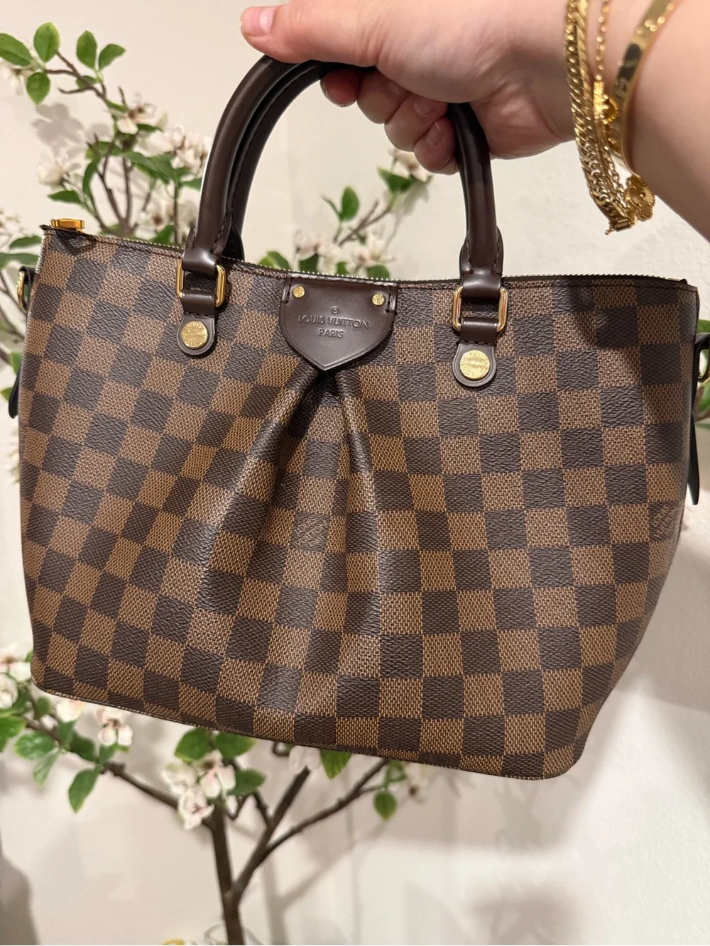 LV siena damier ebene PM